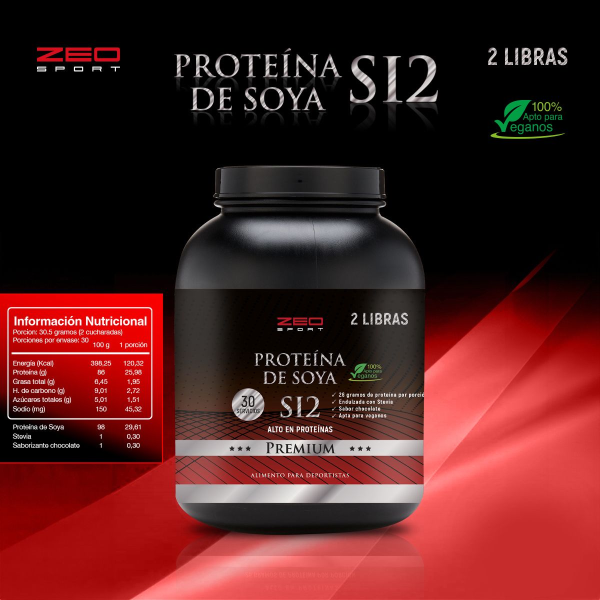 Proteina de Soya SI2 2 libras