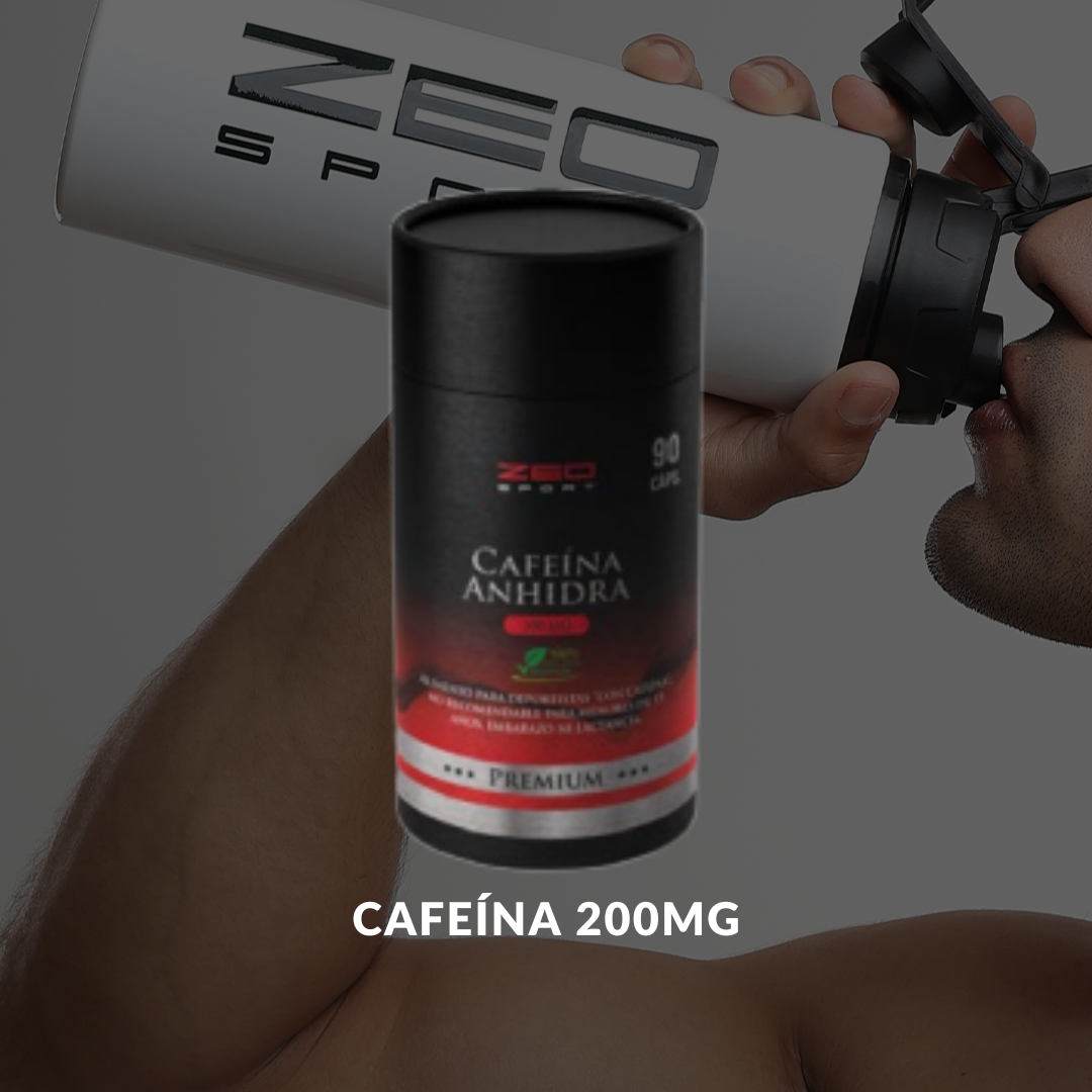 Cafeína 200mg Pura