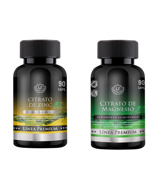 Citrato de Mangnesio + Citrato de Zinc