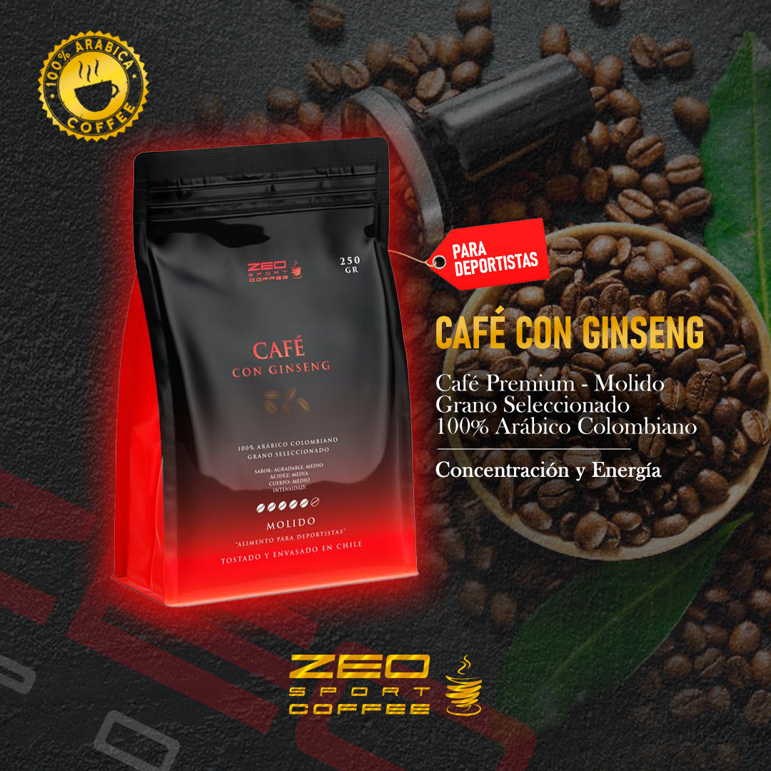 Café sport ginseng