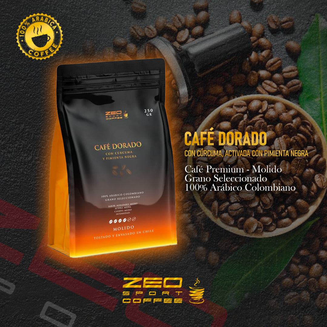 Café dorado cúrcuma