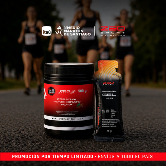 500 gramos de creatina pura + 1 Gel energético gratis x 12.990